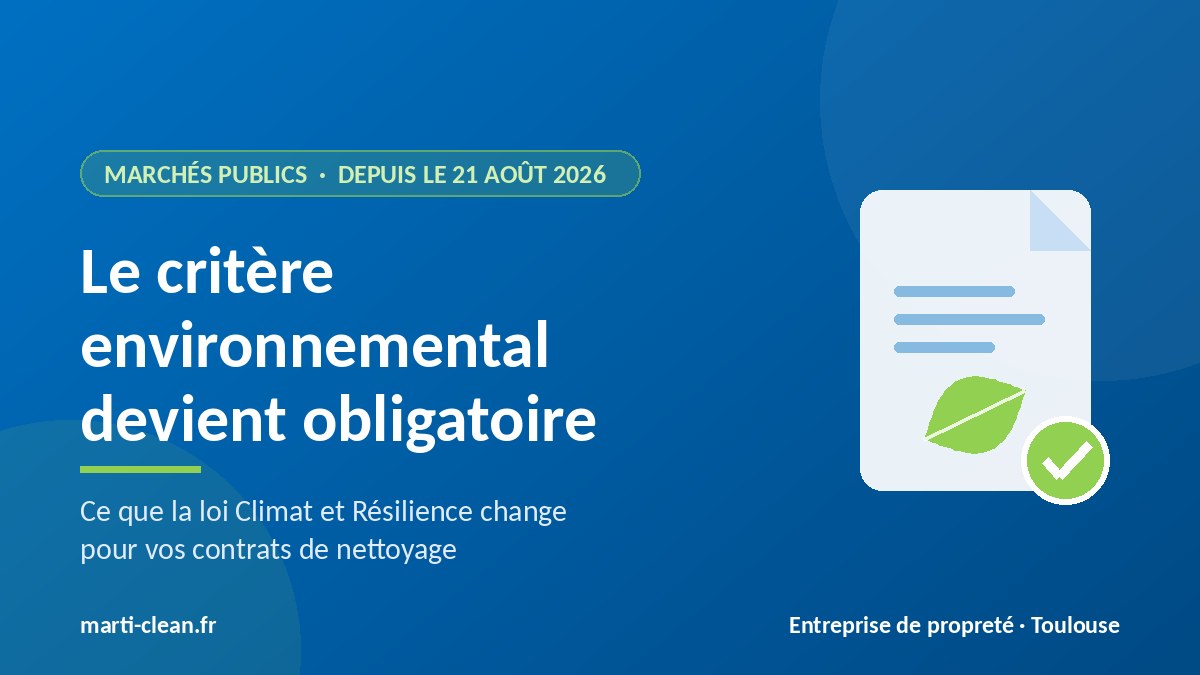 Marchés publics : le critère environnemental devient obligatoire